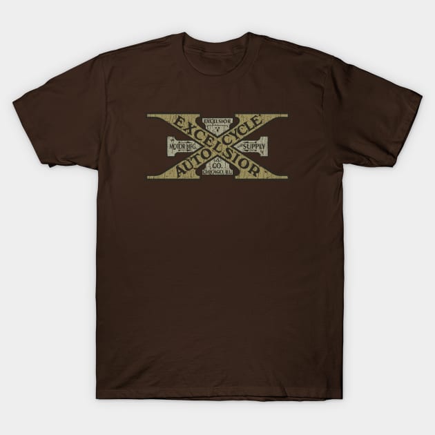 Excelsior Auto Cycle 1907 T-Shirt by JCD666